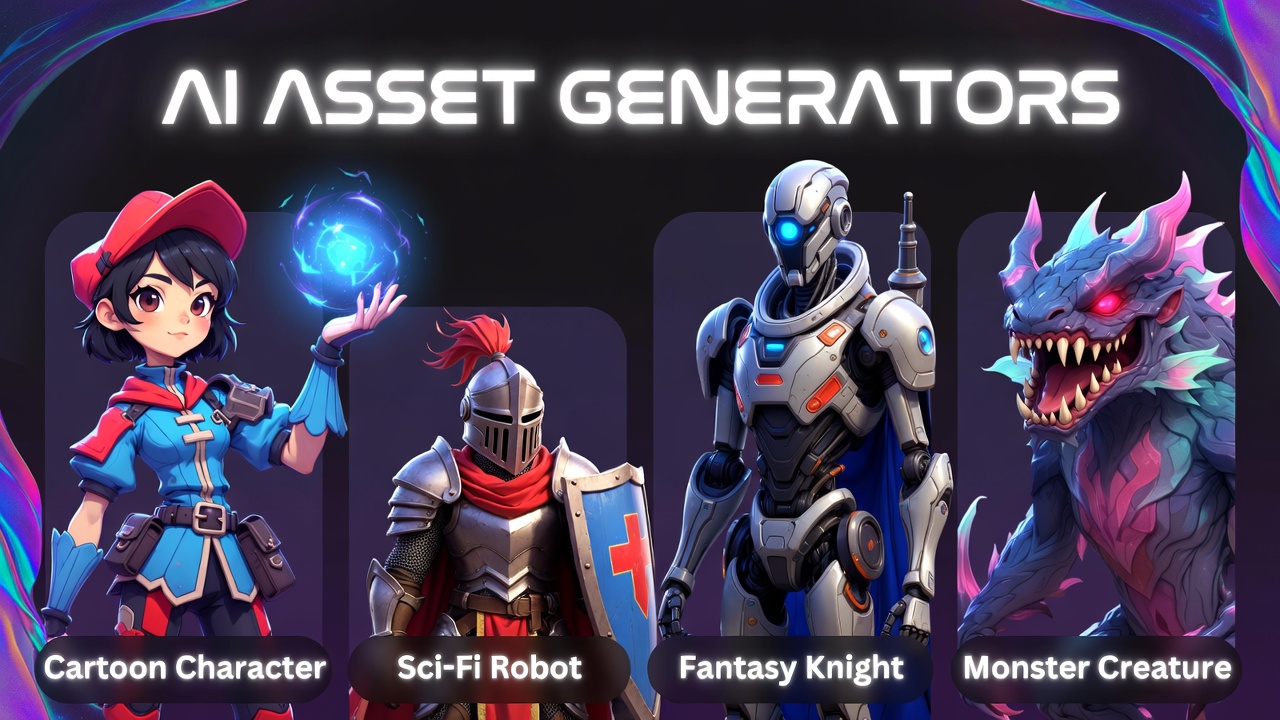 Comparing AI Asset Generators for Game Production